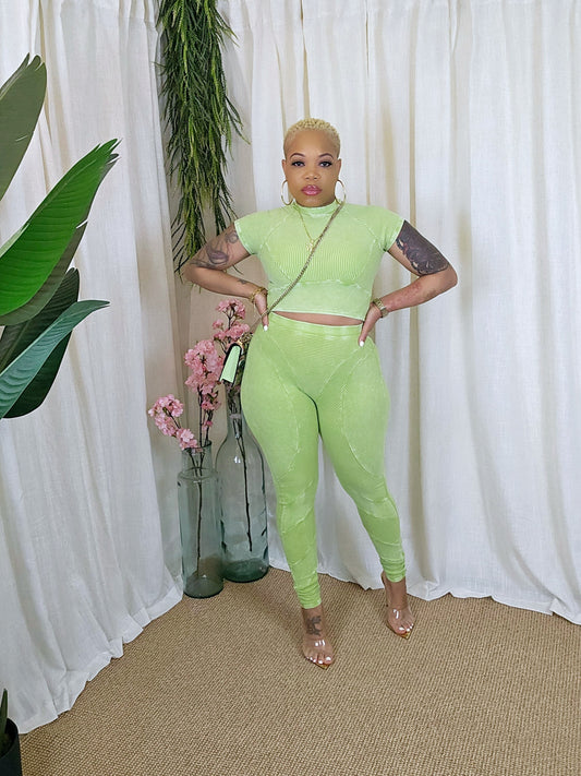 YOU SEE IT SET(LIME)