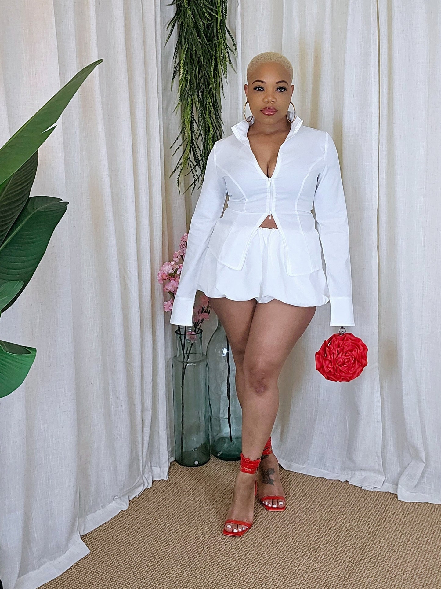 DINNER EN BLANC SET (WHITE)